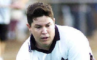 Star turn: Northern Star captain Thomas Vantaggiato heads downfield in the major semi-final against Coraki on Saturday. Star turn: Northern Star captain Thomas Vantaggiato heads downfield in the major semi-final against Coraki on Saturday.